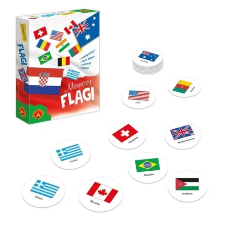 Memosy Flagi ALEX - Alexander