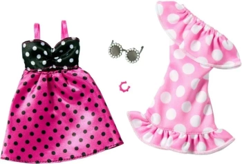 Barbie ubranka + akcesoria 2-pak HYV04 - Mattel