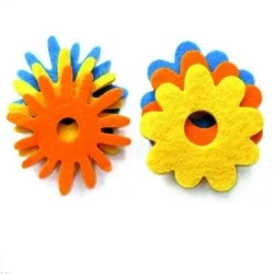 Kwiatki z filcu 6szt - Dekor-Art-Serwis