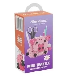 Mini Waffle 70 elementów Przybornik świnka - Marioinex