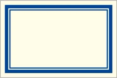 Naklejki dekoracyjne ETK 025 Niebieskie 4szt ROSSI