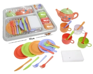 Zestaw do herbaty z suszarką do naczyń