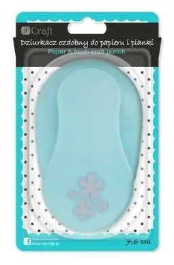 Dziurkacz ozdobny 7,6cm kwiatki - Dalprint