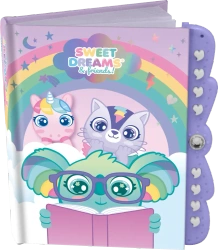 Pamiętnik na kod Sweet Dreams KL11679 - Kids Euroswan