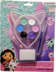 Farby do twarzy 6 kolorów z opaską Gabby - STARPAK