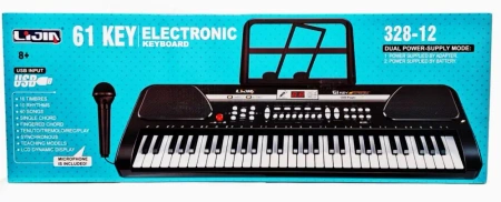 Instrument muzyczny organy 61 klawiszy z zasilaczem - SWEDE
