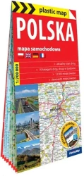 Polska - mapa samochodowa 1:700 000 w.2025 - praca zbiorowa