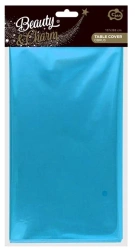 Obrus foliowy, metaliczny jasnoniebieski 137x183cm - Godan