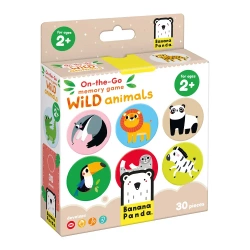 On-the-Go Memory Game. Wild Animals 2+ - Banana Panda
