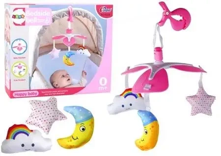 Karuzela do łóżeczka niebo niebieska - Leantoys