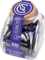 Naboje do piór niebieskie (100szt) - Cresco