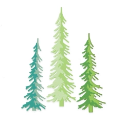 Wykrojnik - sosna 6szt - Dalprint dpCraft