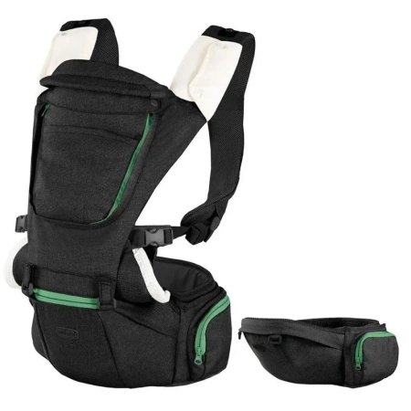 Nosidło biodrowe Hip Seat pirate black do 15kg - Chicco