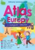 Atlas Europy z naklejkami i plakatem - Opracowanie zbiorowe