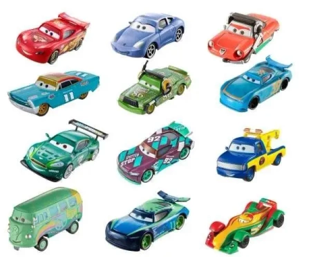 Cars 3. Clipstrip mix - Mattel