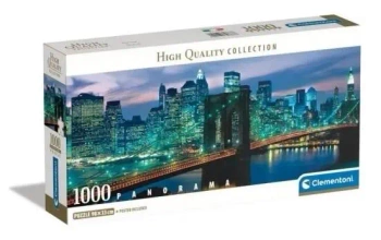 Puzzle 1000 Panorama Brooklyn Bridge - Clementoni