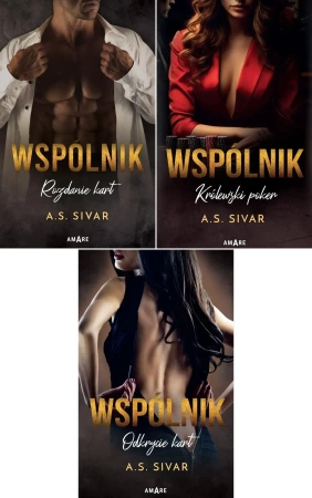 Wspólnik PAKIET 1-3 Rozdanie + Odkrycie kart + Królewski poker Sivar - A.S. Sivar