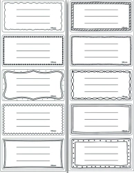 Naklejki na zeszyty pasek Unisex - Beniamin