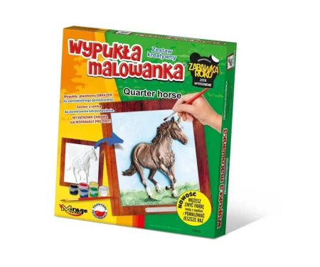 Wypukła malowanka Konie - Quarter horse - Mirage Hobby