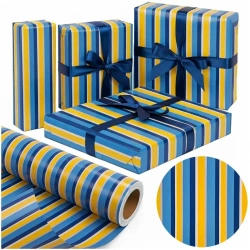 Papier ozdobny Morskie Pasy X-Strong 38cmx20m - PaperHit