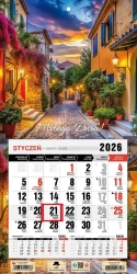 Kalendarz 2026 jednodzielny mini romantico - Pan Kalendarzyk