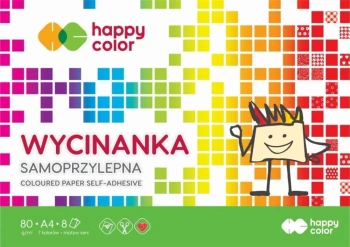 Wycinanka samoprzylepna A4/8K HAPPY COLOR - GDD