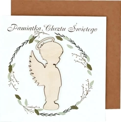 Kartka Chrzest Święty - Naem