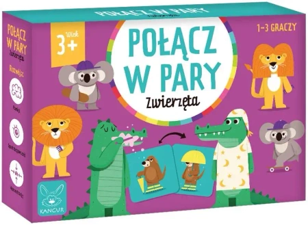 Połącz w pary Zwierzęta - Kangur
