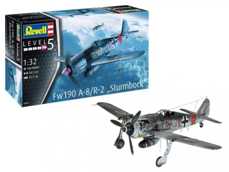 Model plastikowy Fw190 A-8 Sturmbock 1/32 - Revell