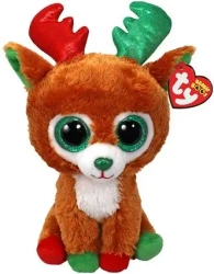 Boos Tinseltoes. Brown Reindeer 15cm - Meteor