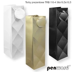 Torebka prezentowa 36x10,5x10,5cm MIX - Penword
