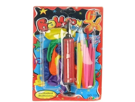 Balony z pompką 20szt - ADAR