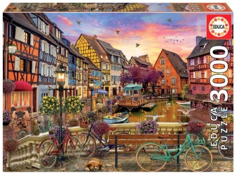 Puzzle 3000 Colmar Francja 110177 - Educa