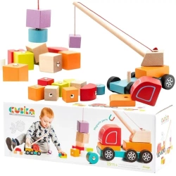 Ciężarówka z dźwigiem - Cubika