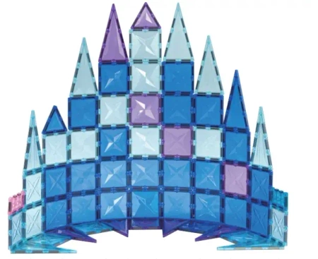 Klocki magnetyczne 75el - Smily Play