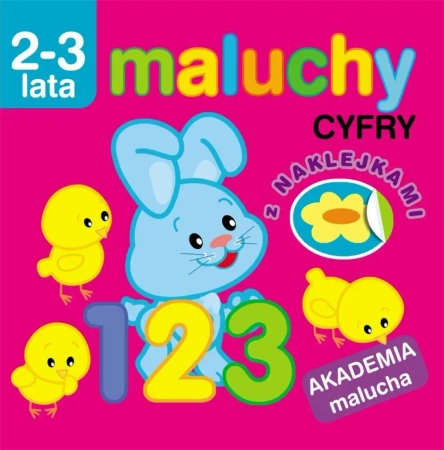 Akademia malucha. Maluchy. Cyfry z naklejkami - Irma Pikiene
