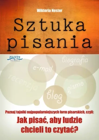 Sztuka pisania (Wersja elektroniczna (PDF)) - Wiktoria Nester