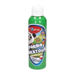 Farba plakatowa zielona 250ml - InSpiria