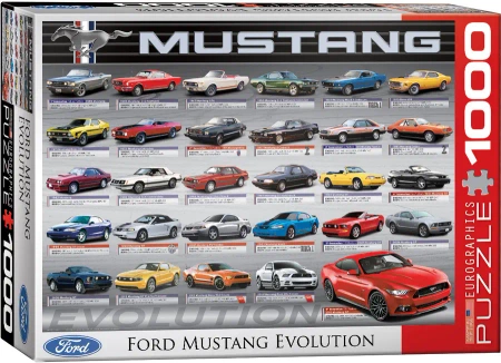 Puzzle 1000 Ford Mustang Evolution 6000-0684 - Eurographics