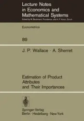 Estimation of Product Attributes and Their Importances - Wallace J. P.
