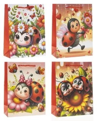 Torebka prezentowa L dziecięca mix - Rozette