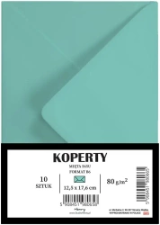 Koperty B6 miętowe 10szt - Henry