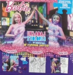 Barbie. Układaj i koloruj. W rytmie serca - praca zbiorowa