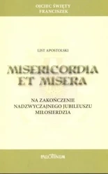 List apostolski Misericordia et Misera - Franciszek Papież