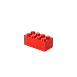 LEGO(R) pudełeczko klocek ósemka czerwony - NHG