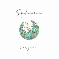 Karnet Swarovski kwadrat CL4012_PO Marzenia - Clear Creations