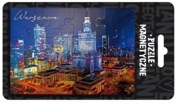 Magnes puzzle Warszawa ILP-MAG-PUZZ-WAR-01 - Pan Dragon