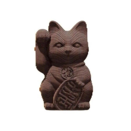 Puzzle 3D kartonowe - Lucky Cat - Cartonic