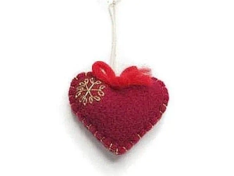 Zawieszka pluszowa serce - ADAR