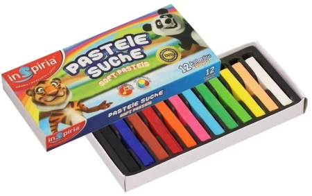 Pastele suche 12 kolorów - InSpiria